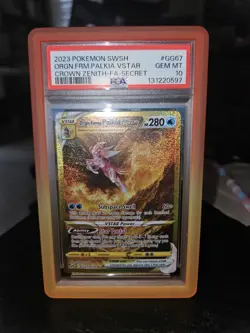 2023 Pokemon Sword And Shield Crown Zenith Origin Forme Palkia Vstar PSA 10 - Image 1