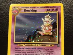 Pokemon Slowking Holo Rare Neo Genesis 14/111 WOTC Vintage 2000 - Image 3
