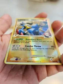 Pokemon Lucario GL Reverse Holo Platinum Rising Rivals 8/111 NM - Image 3