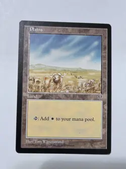 MTG Plains Mirage C Regular Land VINTAGE - Image 1