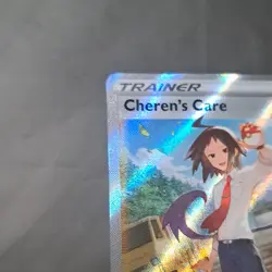 Pokemon TCG Cheren's Care GG58/GG70 Crown Zenith Holo Ultra Rare 2023 Chibi - Image 2