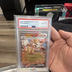 Pokemon TCG Arcanine ex 016/078 Sv1v: Violet Ex Double Rare Holo Japanese PSA 10 - Image 3