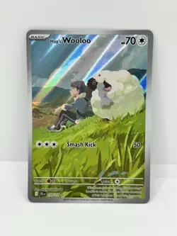 Hop’s Wooloo 170/159 Pokemon Journey Together Illustration Rare Holo NM - Image 1