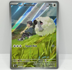 Hop’s Wooloo 170/159 Pokemon Journey Together Illustration Rare Holo NM - Image 2