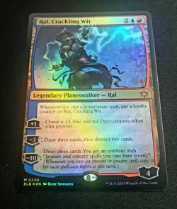 Ral, Crackling Wit - Foil - Bloomburrow - MTG - NM - Image 1