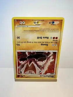 Rhyhorn 122/147 Common Supreme Victors Pokemon Moderately Played - Image 2