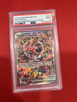 Pokemon TCG MEP EN Oricoro Ex Ultra-premium Collection PSA 9 - Image 1