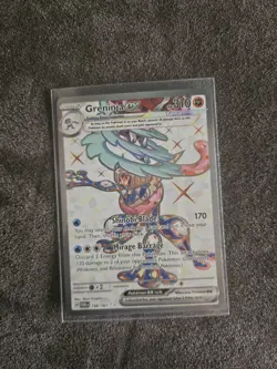 Pokemon Greninja EX 198/167 Ultra Rare Twilight Masquerade - MINT Condition - Image 1