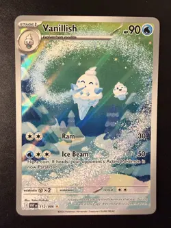 Vanillish 112/086 - Pokemon TCG - Scarlet & Violet White Flare - Image 1