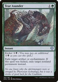 Tear Asunder | FOIL | MTG Dominaria United #183 | M/NM - Image 1