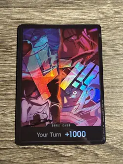 One Piece TCG Don Card Four Emperors DON!! English Version 2nd Anniversary - Image 1