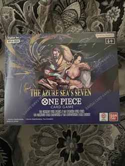 One Piece The Azure Seas Seven Booster Box Op14 sealed - Image 1