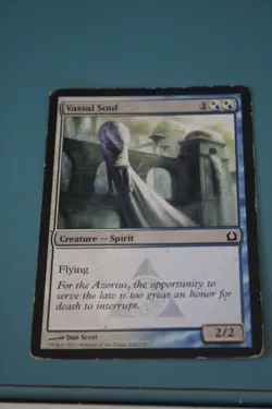 MTG CARD POOR CONDITION VASSAL SOUL - Image 1