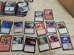 500 Plus Magic The Gathering Cards Mixed Lot Mostly Land Cards - Image 3