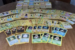 Pokemon Bulk WOTC Only 1,450+ Card Vintage Lot 1st Edition Holo Rare Shadowless - Image 2
