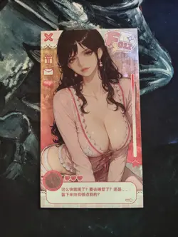 One Piece Nico Robin Oversized Collectible Art Card Anime Manga Rare - Image 1