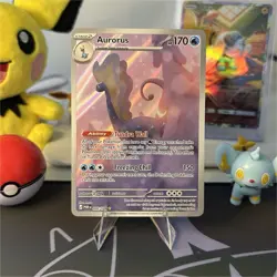 Pokemon Aurorus 092/091 Perfect Order 170 HP Tundra Wall Freezing Chill Card - Image 1