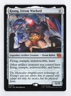 Krang, Utrom Warlord #175 Mythic MTG Teenage Mutant Ninja Turtles TMT PACK FRESH - Image 1