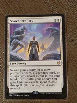 Search for Glory Kaldheim KHM MTG Magic the Gathering NM FREE Shipping - Image 1