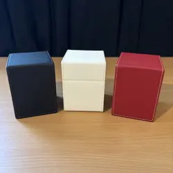 Magnetic Vertical Red & white & purple Deck Box Lot of 3 mtg deck box commander - Image 5