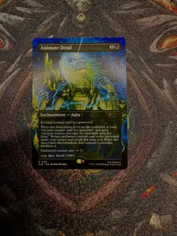 Animate Dead Secret Lair Drop 2189 Non Foil MTG Magic The Gathering Iron Maiden - Image 2