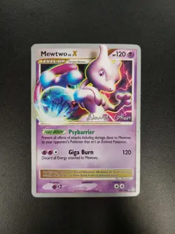 Mewtwo Lv.X 144/146 - 2009 World Championships Pokemon Card - MP - Image 1
