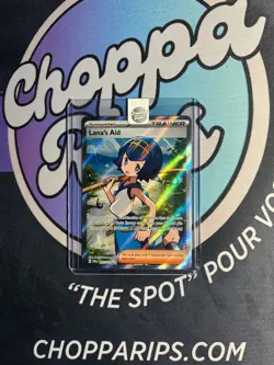 Pokemon Twilight Masquerade Lana’s Aid Full Art Ultra Rare Holo #207/167 - Image 1
