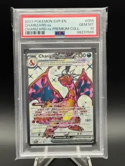 2023 Pokemon TCG SVP Charizard EX - Charizard Premium Collection #56 PSA 10 - Image 1