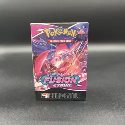 Pokemon Fusion Strike Build and Battle Stadium Box Trading Cards SWSH08 Sealed - Image 1
