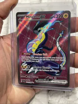 Miraidon ex Ultra Rare SV01: Scarlet & Violet Base Set 227/198 NM Pokemon Card - Image 2