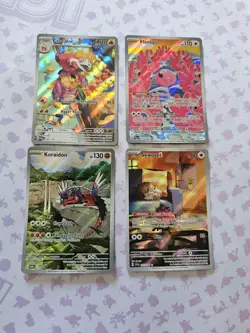 Pokemon TCG 7 Card LOT Crocalor Full Art - Image 1
