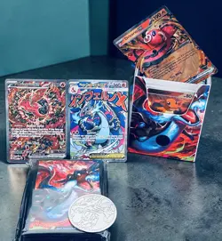 Pokemon Mega Charizard X ex #023 Promo Bundle/Phantasmal Flames: Lot Of 52 🔥🔥 - Image 1