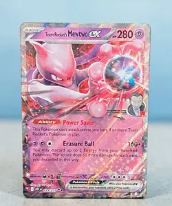 Pokemon Team Rockets Mewtwo Ex #079/217: Ascended Heroes (Read Description)🔥 - Image 1