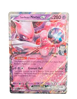 Pokemon Team Rockets Mewtwo Ex #079/217: Ascended Heroes (Read Description)🔥 - Image 2