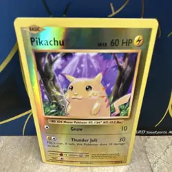 Pokemon Pikachu 35/108 Evolutions Common Reverse Holo 60 HP Basic English - Image 1