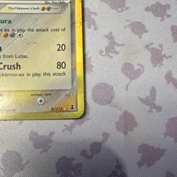 Latias 8/113 EX Delta Species Stamped Reverse Holo Rare Pokemon TCG - Image 3