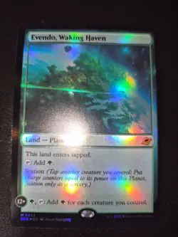 MTG Evendo, Waking Haven **FOIL** from Edge of Eternities. Never Played - Image 1