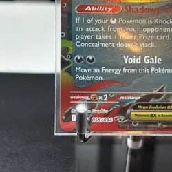 2025 Pokemon MEGA GENGAR EX #056/094 Phantasmal Flames Double Rare English - Image 4