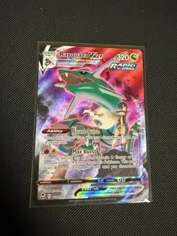 Pokemon TCG Silver Tempest Rayquaza Vmax Ultra Rare Holo Card TG20/TG30 - Image 1