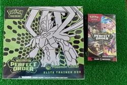 Perfect Order Pokemon Center ETB & Booster Bundle. IN HAND SHIPS Next Day - Image 1