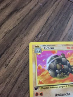 Pokemon TCG - Golem 36/62 Lightly Played Uncommon Fossil 1st Edition - Image 3