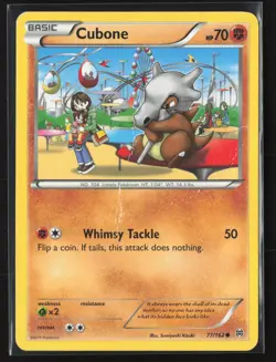 Cubone 77/162 Common BREAKthrough Pokemon Heavily Played - Image 1