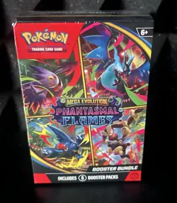 Pokemon Mega Evolution Phantasmal Flames Booster Bundle Box. Factory sealed. - Image 1