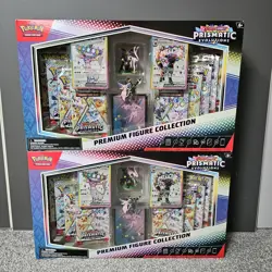 Pokemon Prismatic Evolutions Premium Figure Collection x2 Boxes 🔥 - Image 1