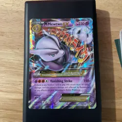 M Mewtwo EX - 63/162 BREAKThrough Ultra Rare Pokemon - NM/LP - Image 1