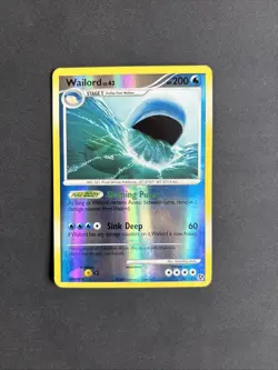 Pokemon TCG Wailord Great Encounters 30/106 Reverse Holo Rare - LP - Image 1