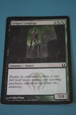 MTG CARD POOR CONDITION GOLARI LONGLEGS - Image 1