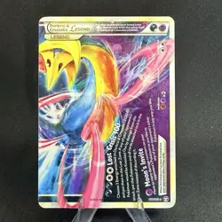 Darkrai & Cresselia Legend BOTTOM 100/102 Holo Swirl Pokemon HGSS Triumphant NM - Image 1