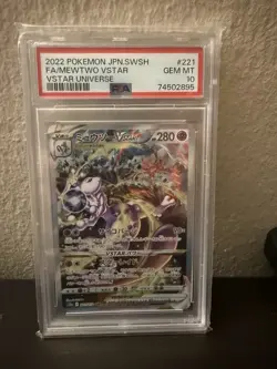 Pokemon Mewtwo VSTAR 221/172 Vstar Universe Special Art Rare Holo 280 HP JP - Image 1