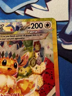 Eevee EX Sv: Scarlet & Violet Black Star Promo Birthday Cake Eevee Pokemon - Image 5